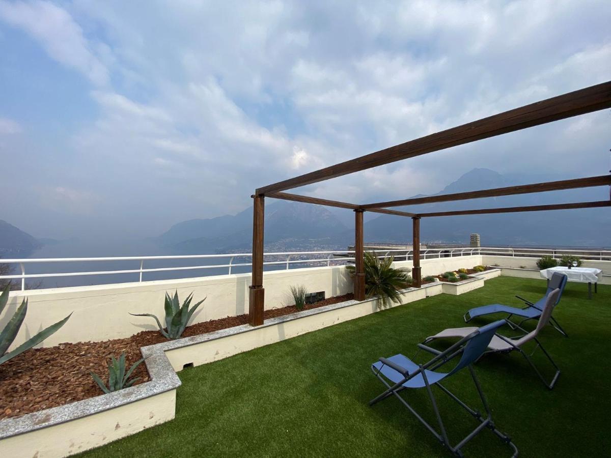 Attico With Big Terrace In Residence With Pool 발브로나 외부 사진